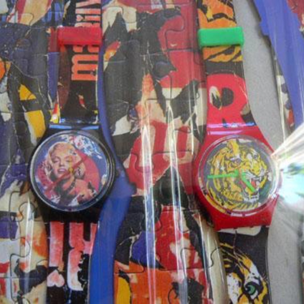 1994 Swatch Mimmo Rotella NEW Pack Limited Edition